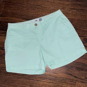 Old Navy Mint colored 5” inseam shorts